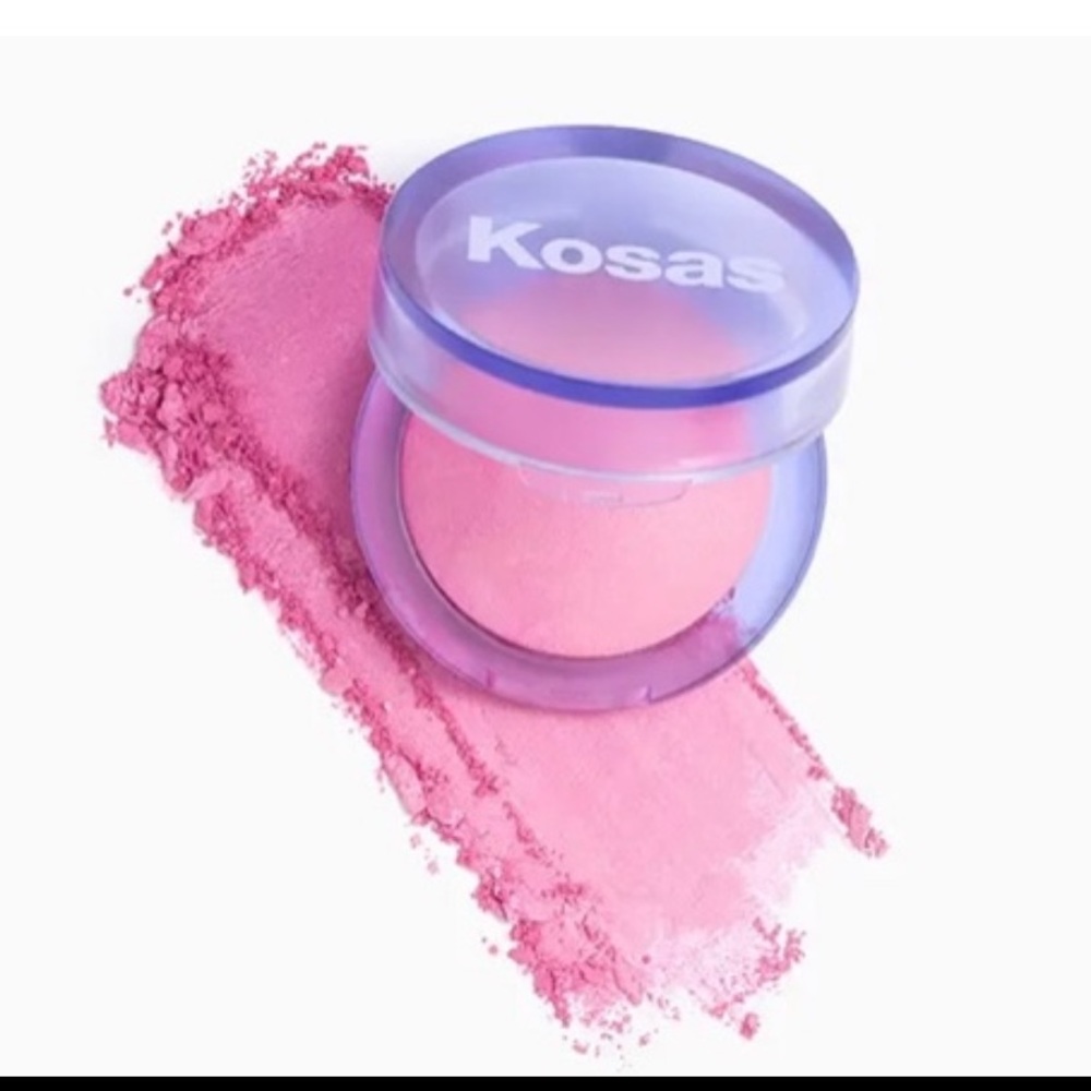 Kosas Blush is Life Baked Blush in Butterflies Cool Baby Pink BNIB - Picture 11 of 16